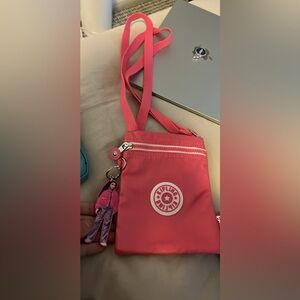 Kipling Pink Crossover Bag Barbie